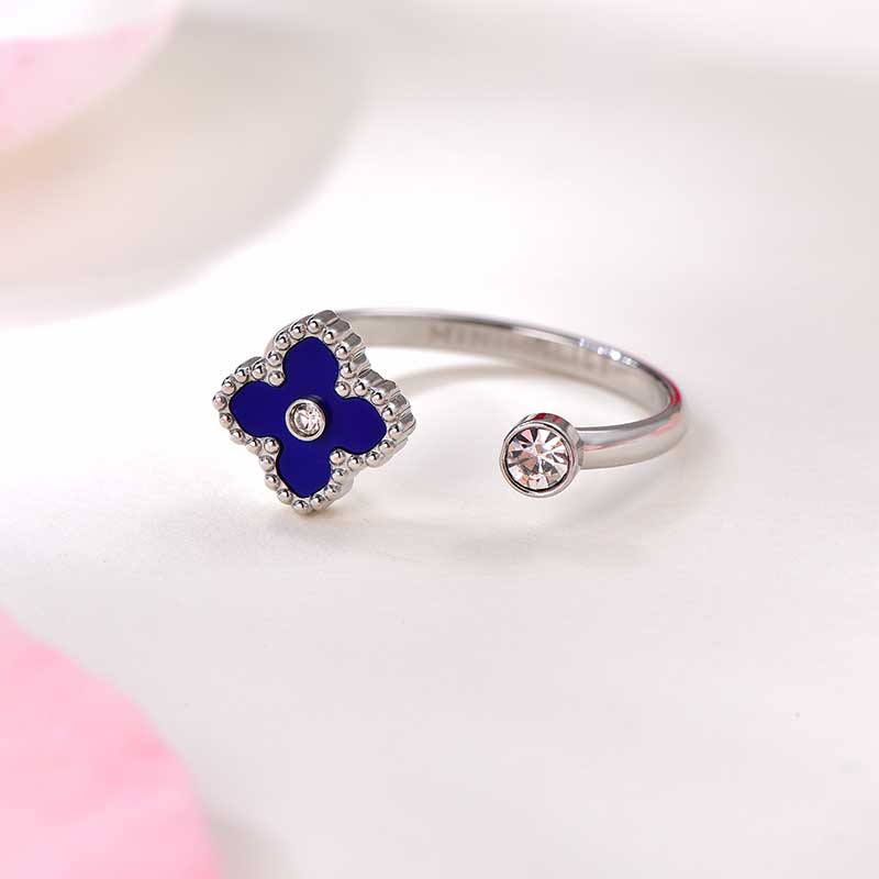 Mini Joory / Ring Blue Silver