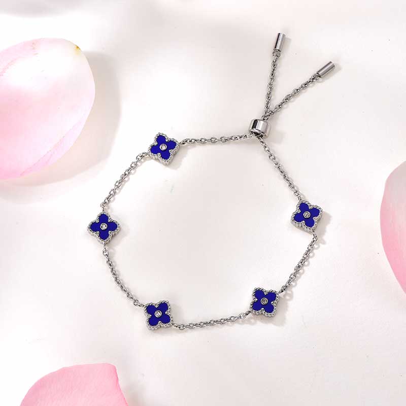 Mini Joory / Bracelet Blue Silver