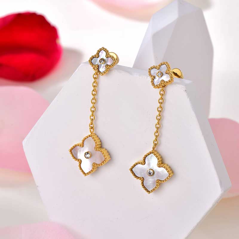 Mini Joory / Earrings Pearl Gold