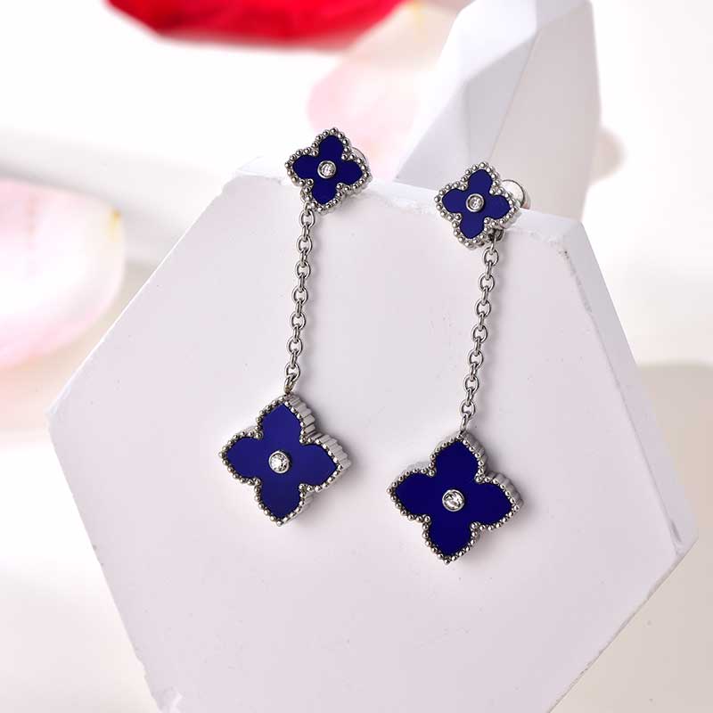 Mini Joory / Earrings Blue Silver