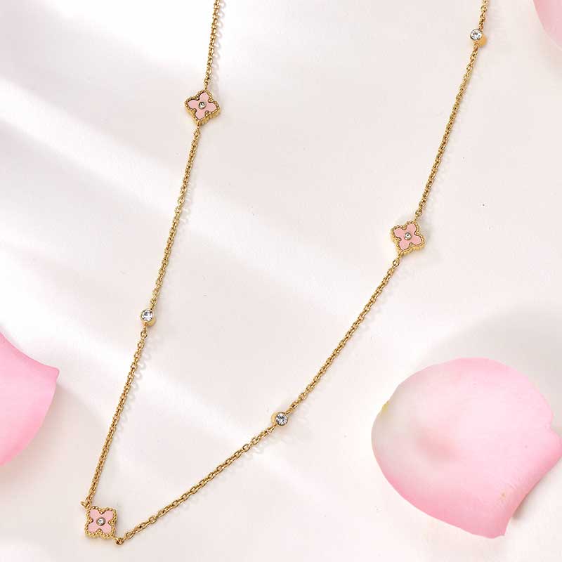 Mini Joory / Necklace Baby Pink Gold