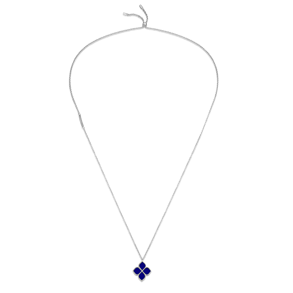 Joory / Necklace Blue Silver