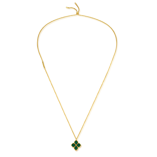 Joory / Necklace Malachite Gold