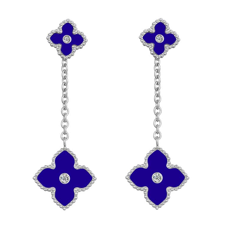 Mini Joory / Earrings Blue Silver