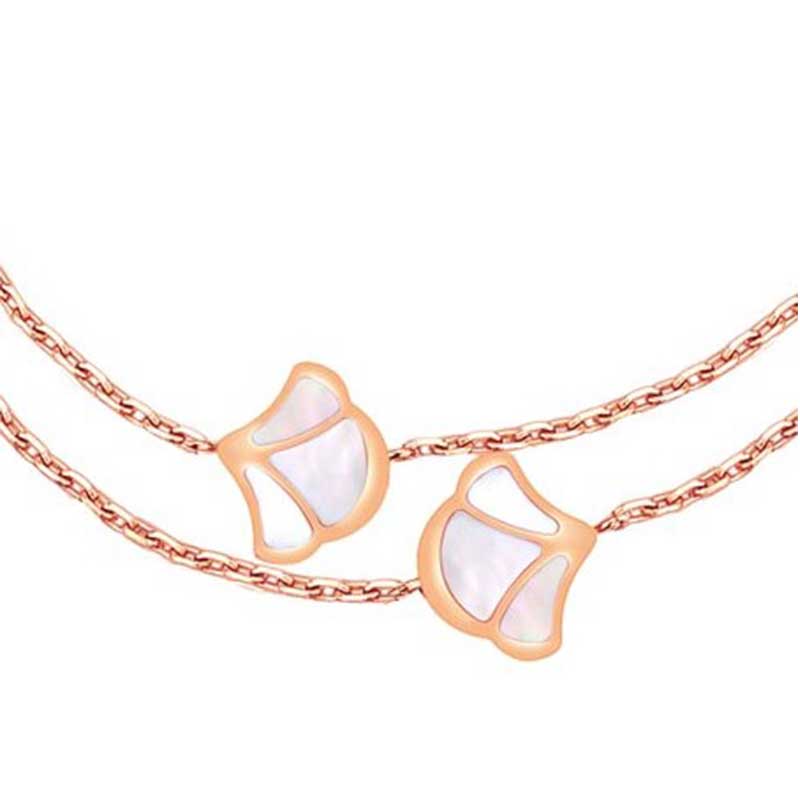 Tulip / Bracelet Pearl Rose Gold