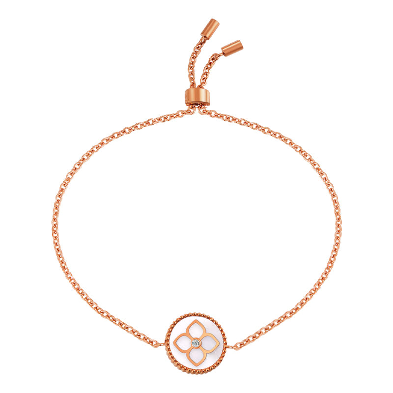 Ameera / Bracelet Pearl Rose Gold