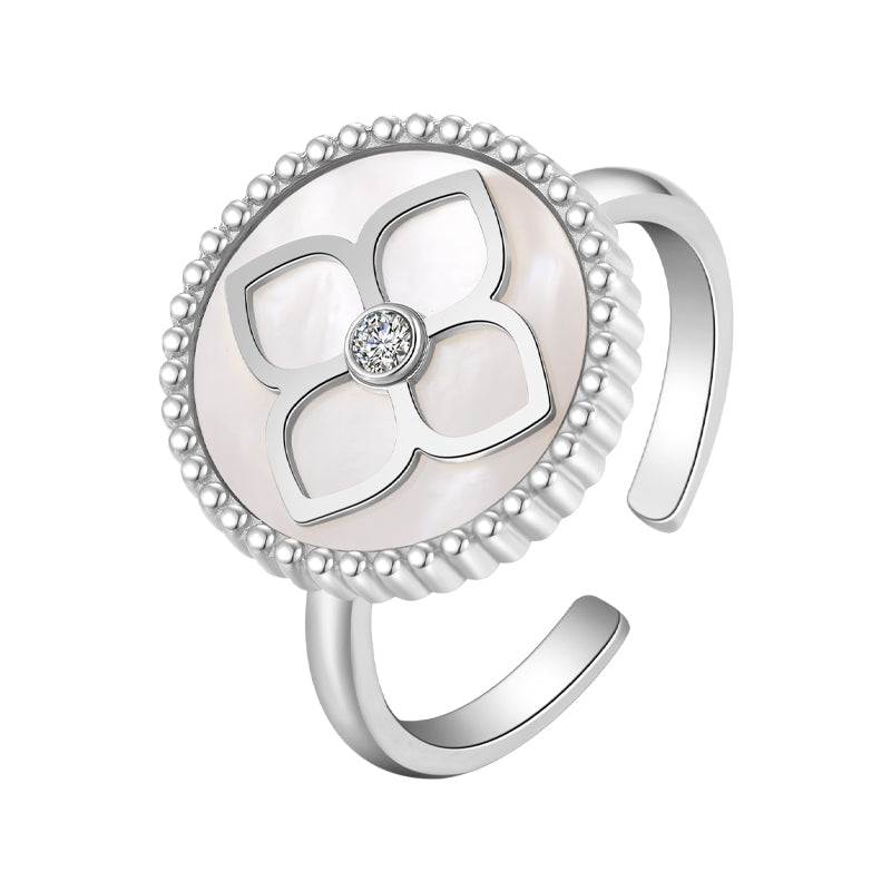 Ameera / Ring Pearl Silver