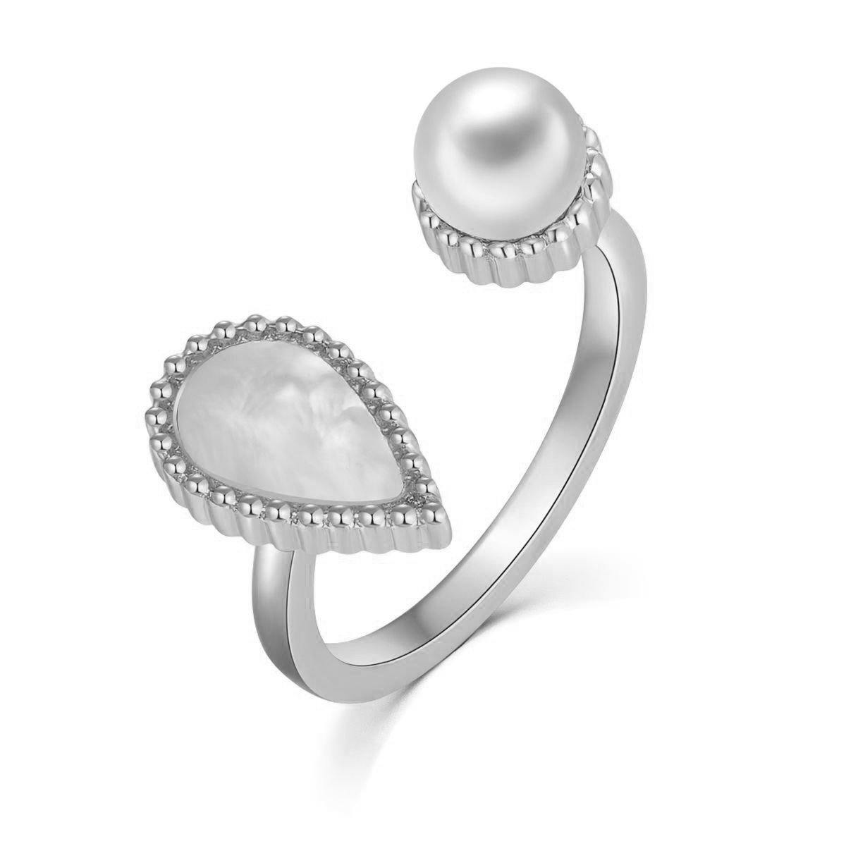 Drop / Set Pearl Silver