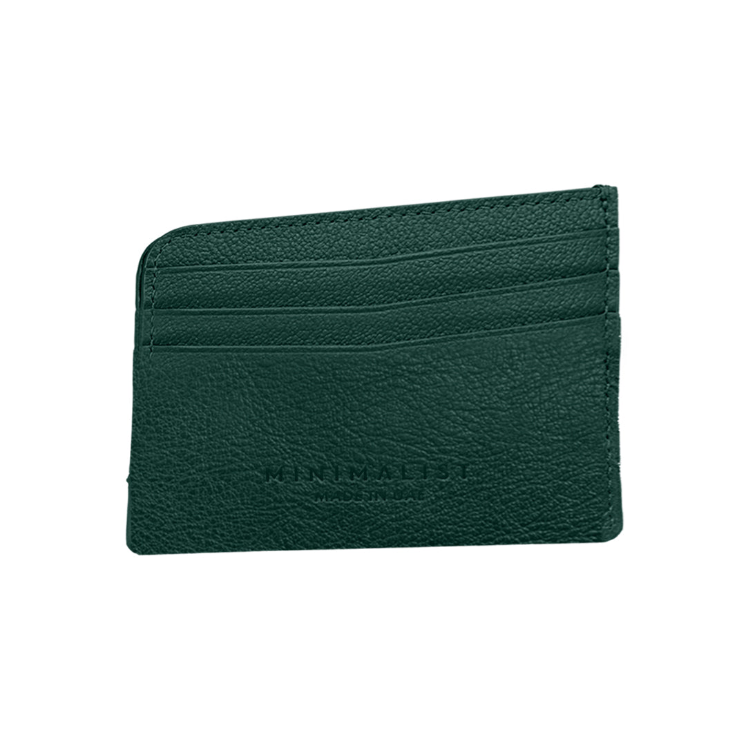 Camel Leather Green / Silver