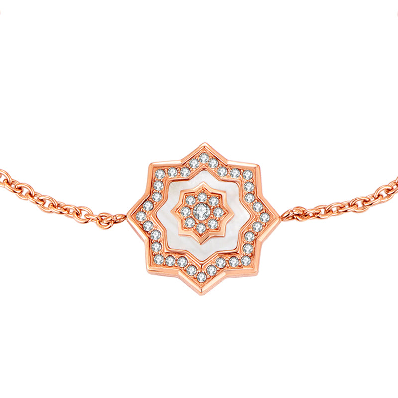 Najm / Bracelet Pearl Rose Gold