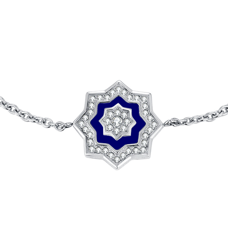 Najm / Bracelet Blue Silver