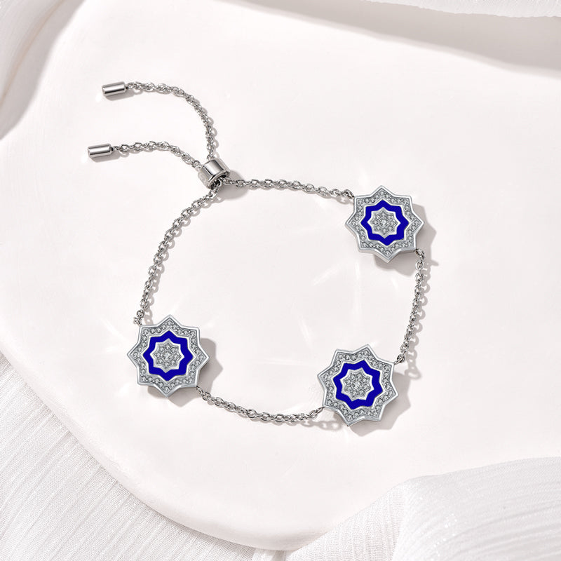 Najm / Bracelet Blue Silver