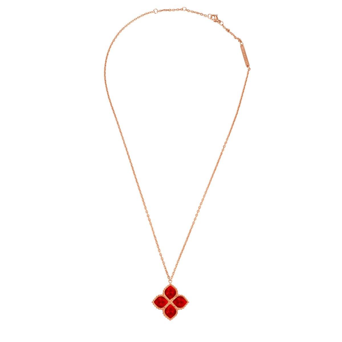 Joory / Necklace Red Rose Gold - MINIMALIST