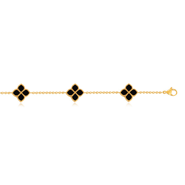 Joory / Choker Necklace Black Gold