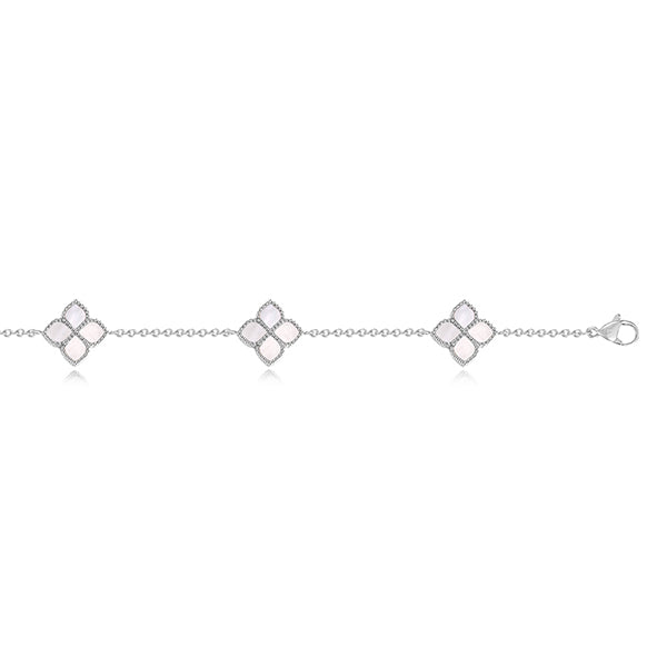 Joory / Choker Necklace Pearl Silver