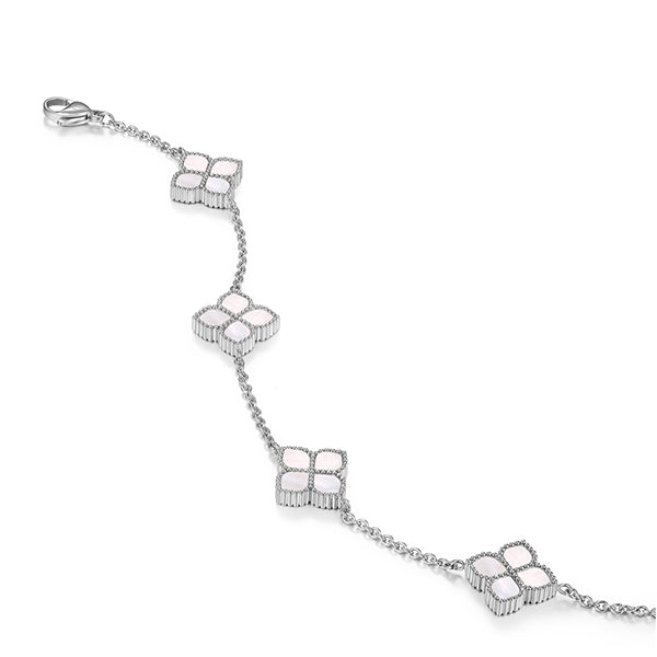 Joory / Choker Necklace Pearl Silver