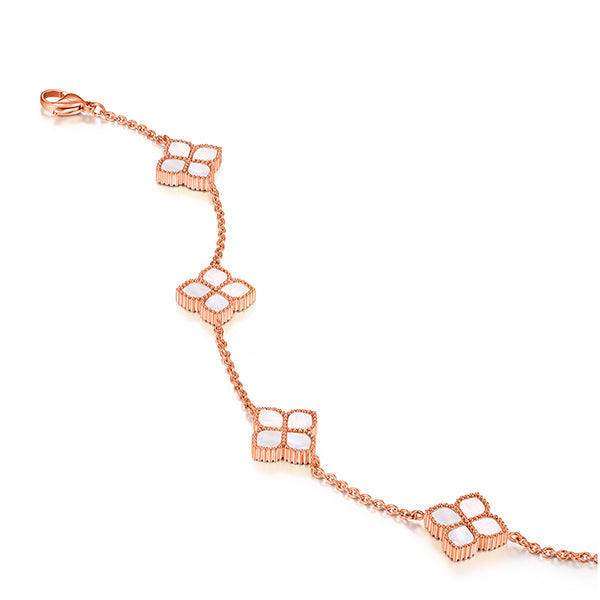 Joory / Choker Necklace Pearl Rose Gold