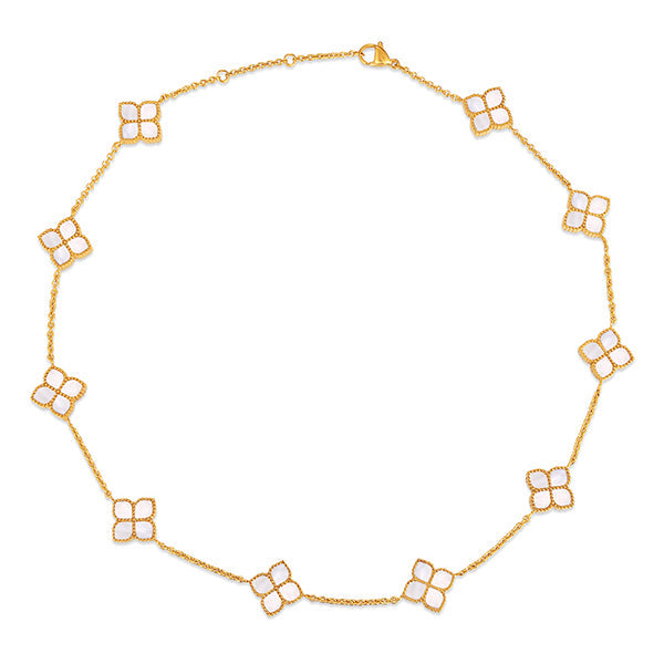 Joory / Choker Pearl Gold Set