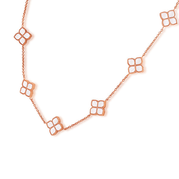 Joory / Choker Necklace Pearl Rose Gold