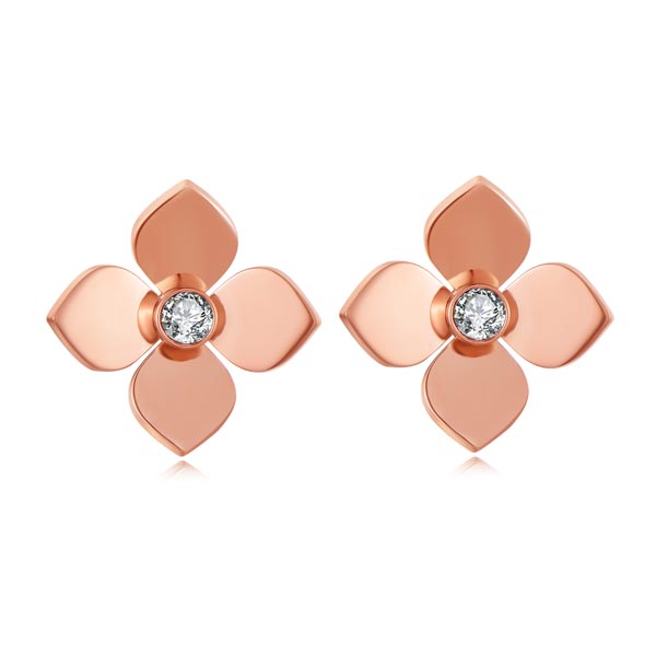 Bloom / Earring Rose Gold