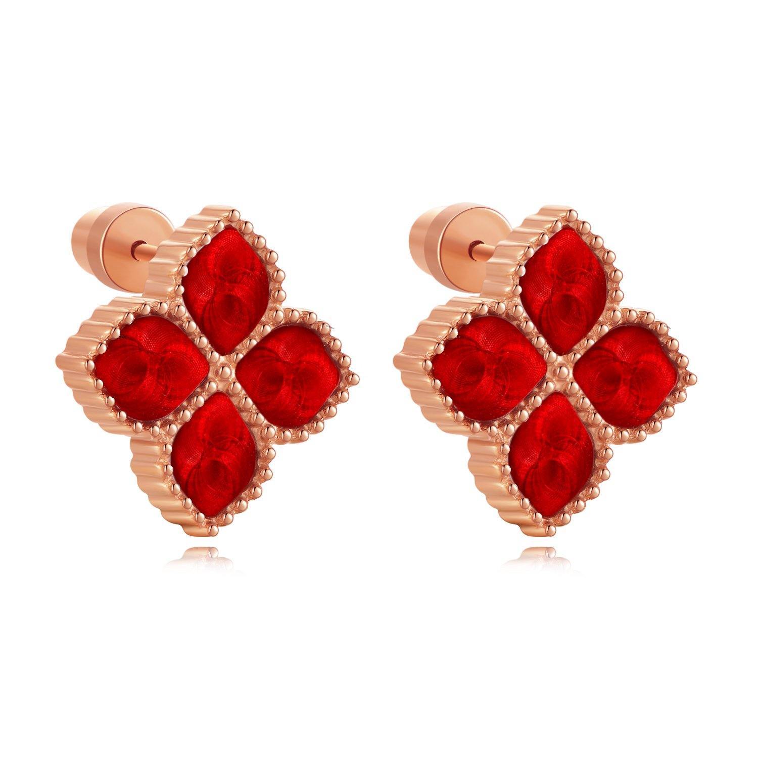 Joory / Set Red Rose Gold