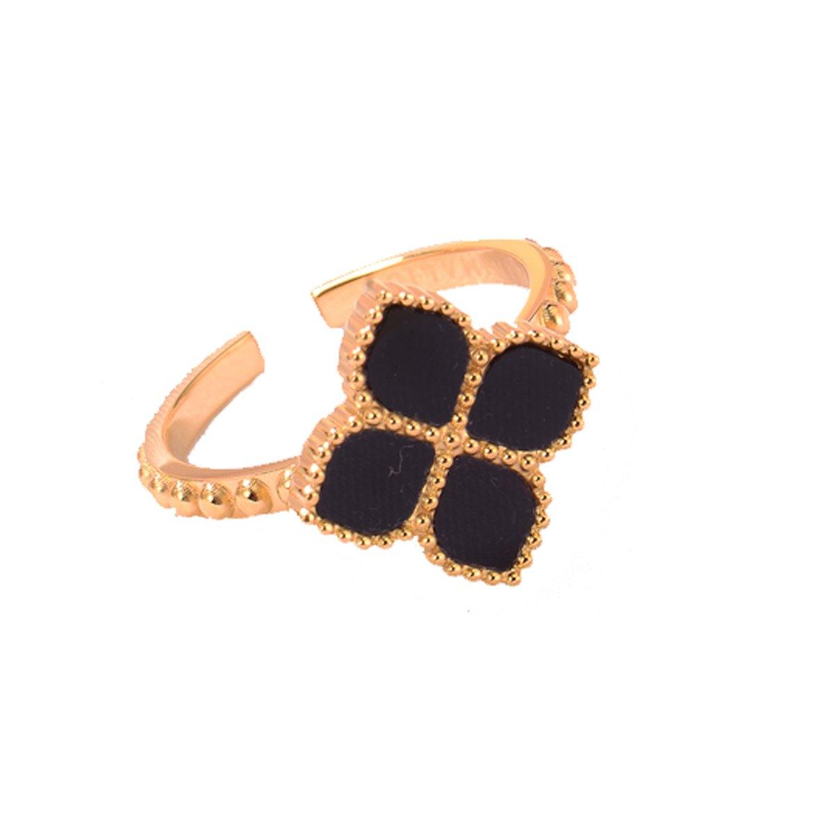 Joory / Ring Black Rose Gold - MINIMALIST