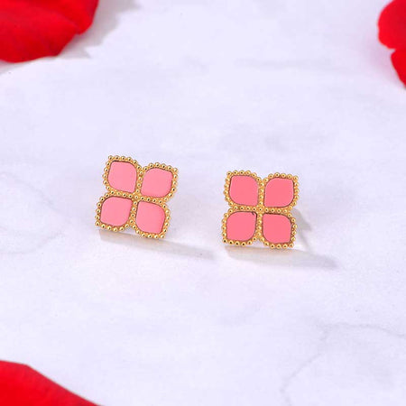 Joory / Earrings Pink Gold