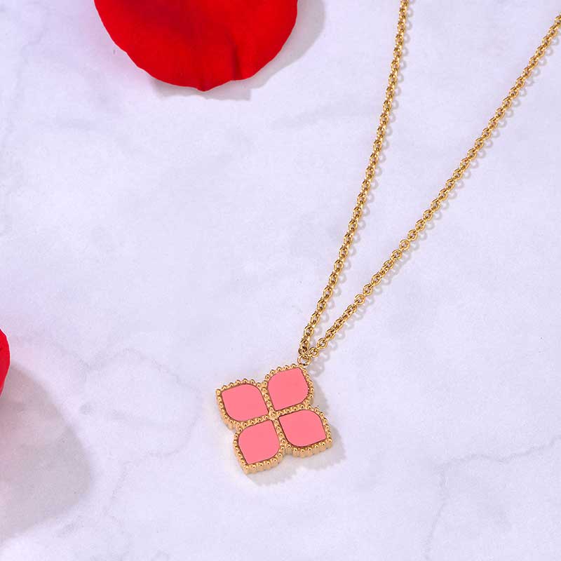 Joory / Necklace Pink Gold