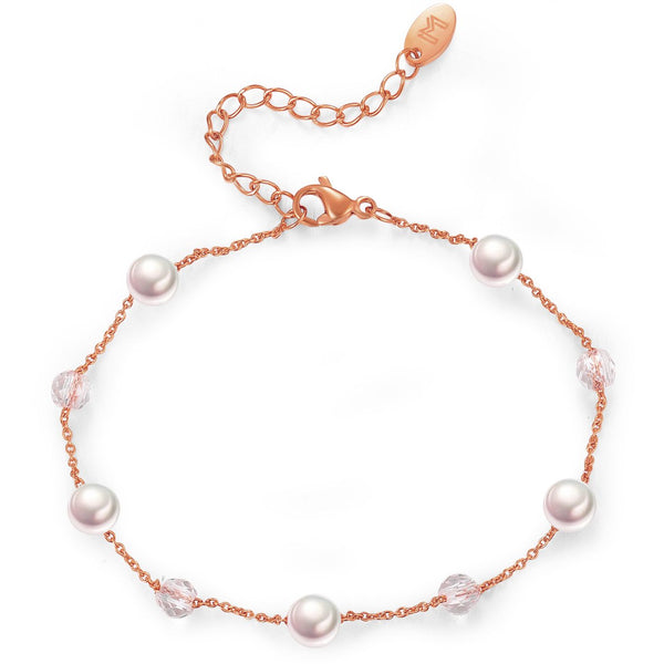 Sphere / Pearl Rose Gold Crystal - minimalistae