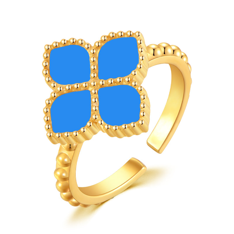 Joory / Ring Teal Gold