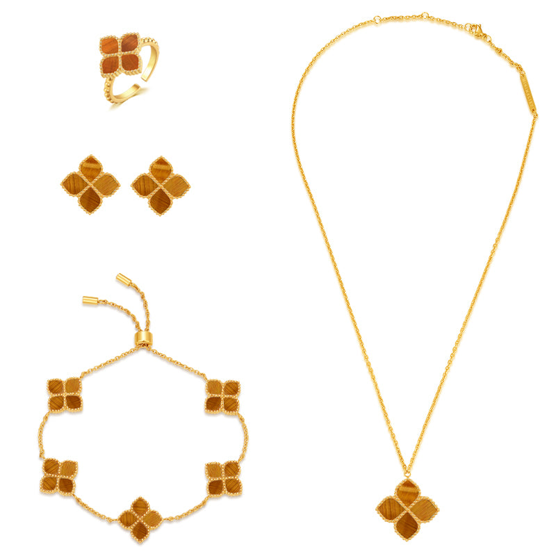 Joory / Set Tiger Eye Gold