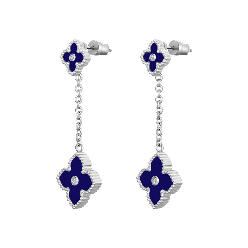 Mini Joory / Earrings Blue Silver