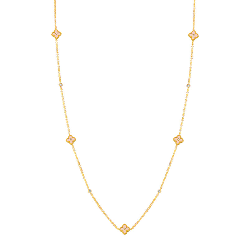 Mini Joory / Necklace Baby Pink Gold