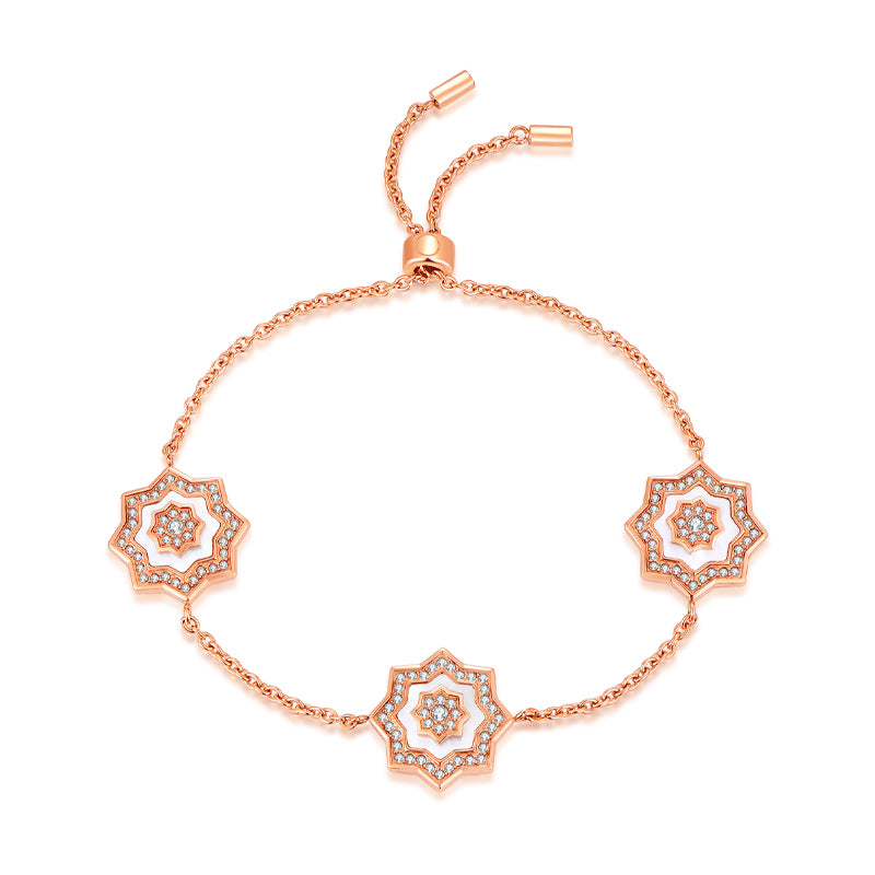 Najm / Bracelet Pearl Rose Gold