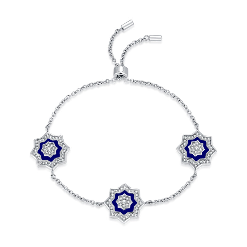 Najm / Bracelet Blue Silver