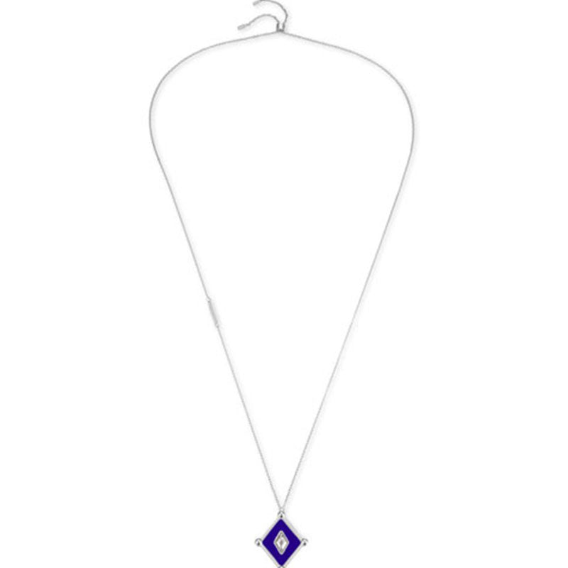 Kite / Necklace Blue Silver