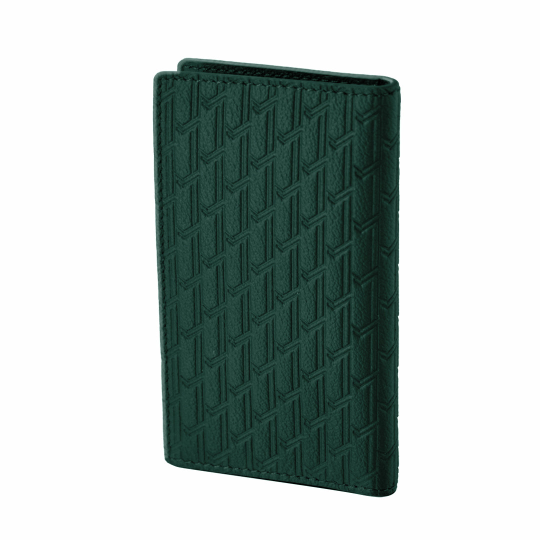 Camel Leather Green / Silver