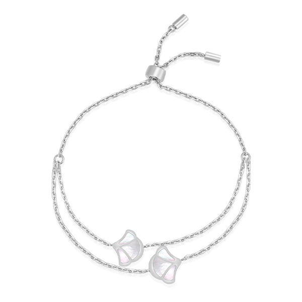 Tulip / Bracelet Pearl Silver