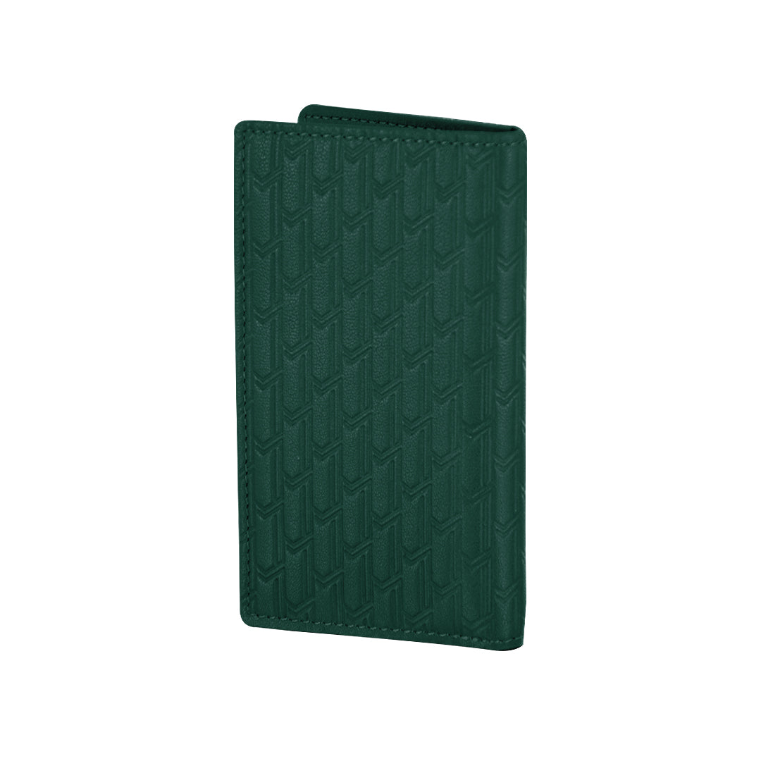 Italian Calfskin Leather Green / Gold