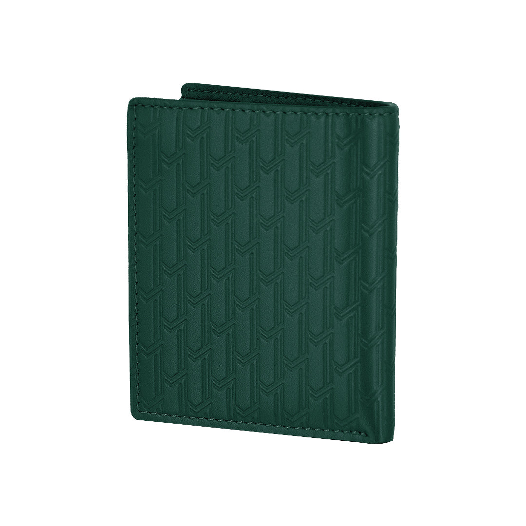 Italian Calfskin Leather Green / Gold