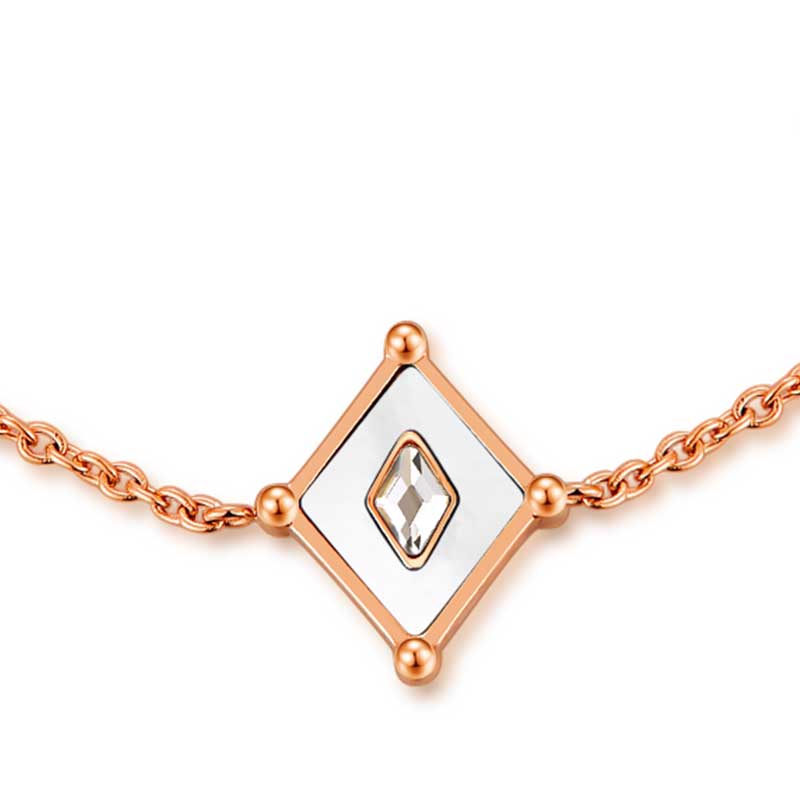 Kite / Bracelet Pearl Rose Gold