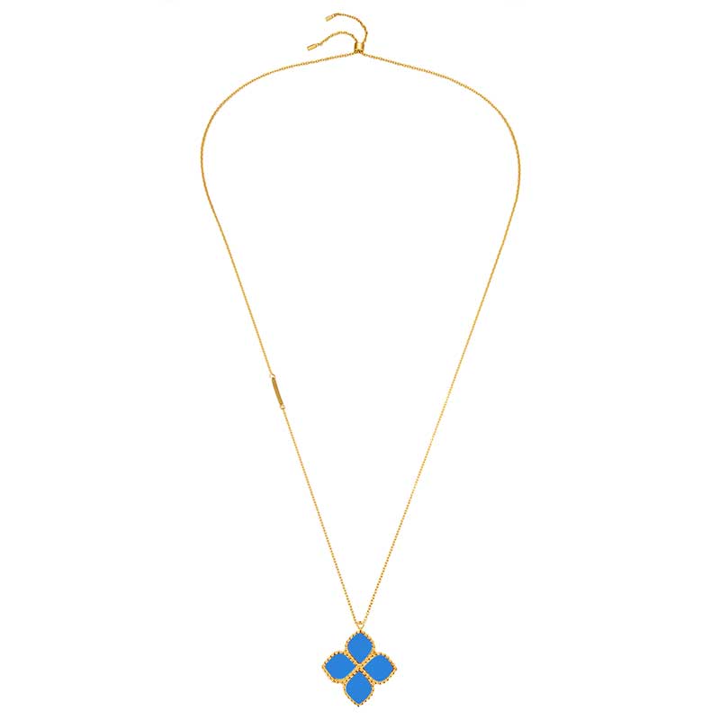 Joory / Necklace Teal Gold