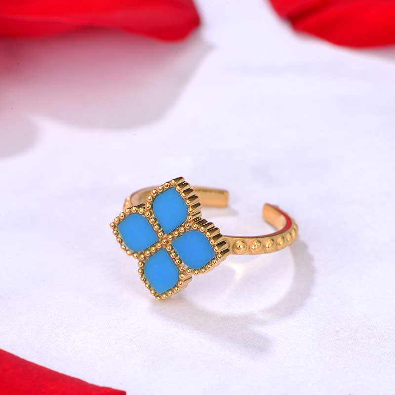 Joory / Ring Teal Gold