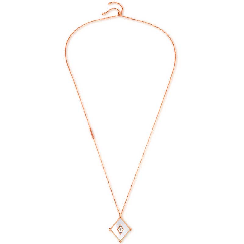 Kite / Necklace Pearl Rose Gold